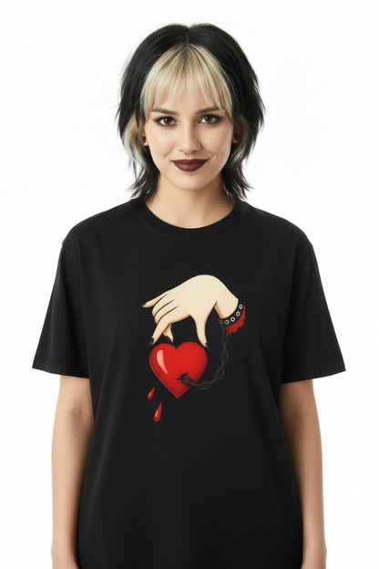 Chained Heart Graphic Tee