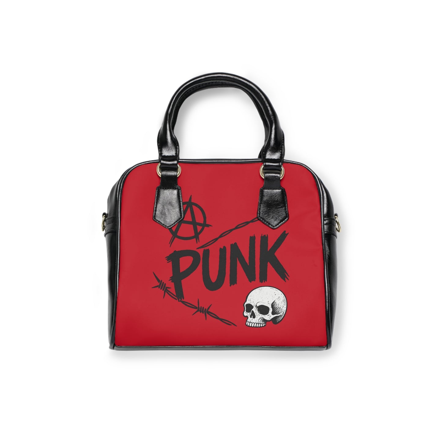 The Red Rebel Look | Shoulder Handbag