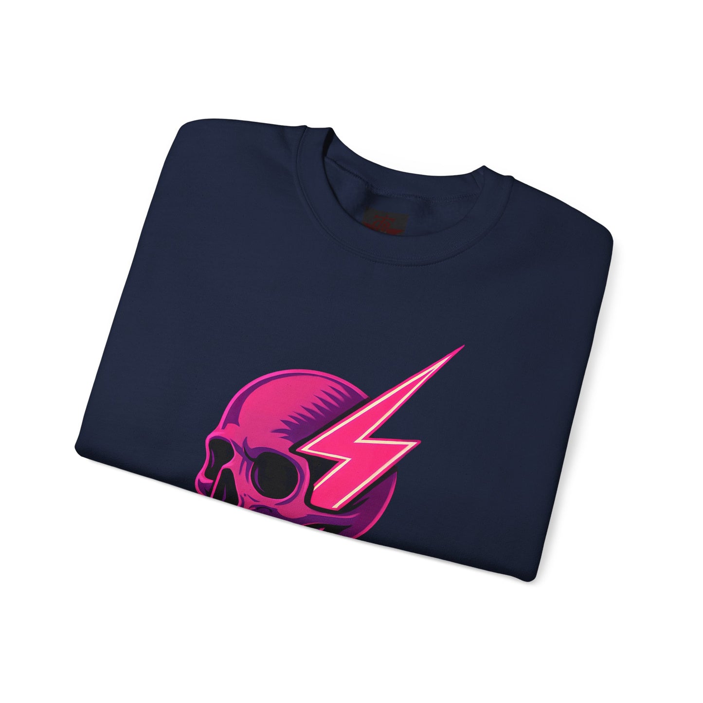 Edgy Skull & Lightning Sweatshirt