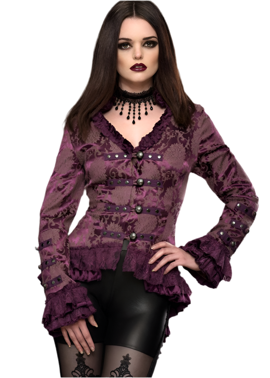 Purple Rain Victorian Jacket