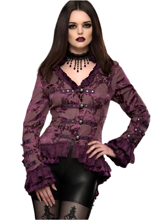 Purple Rain Victorian Jacket