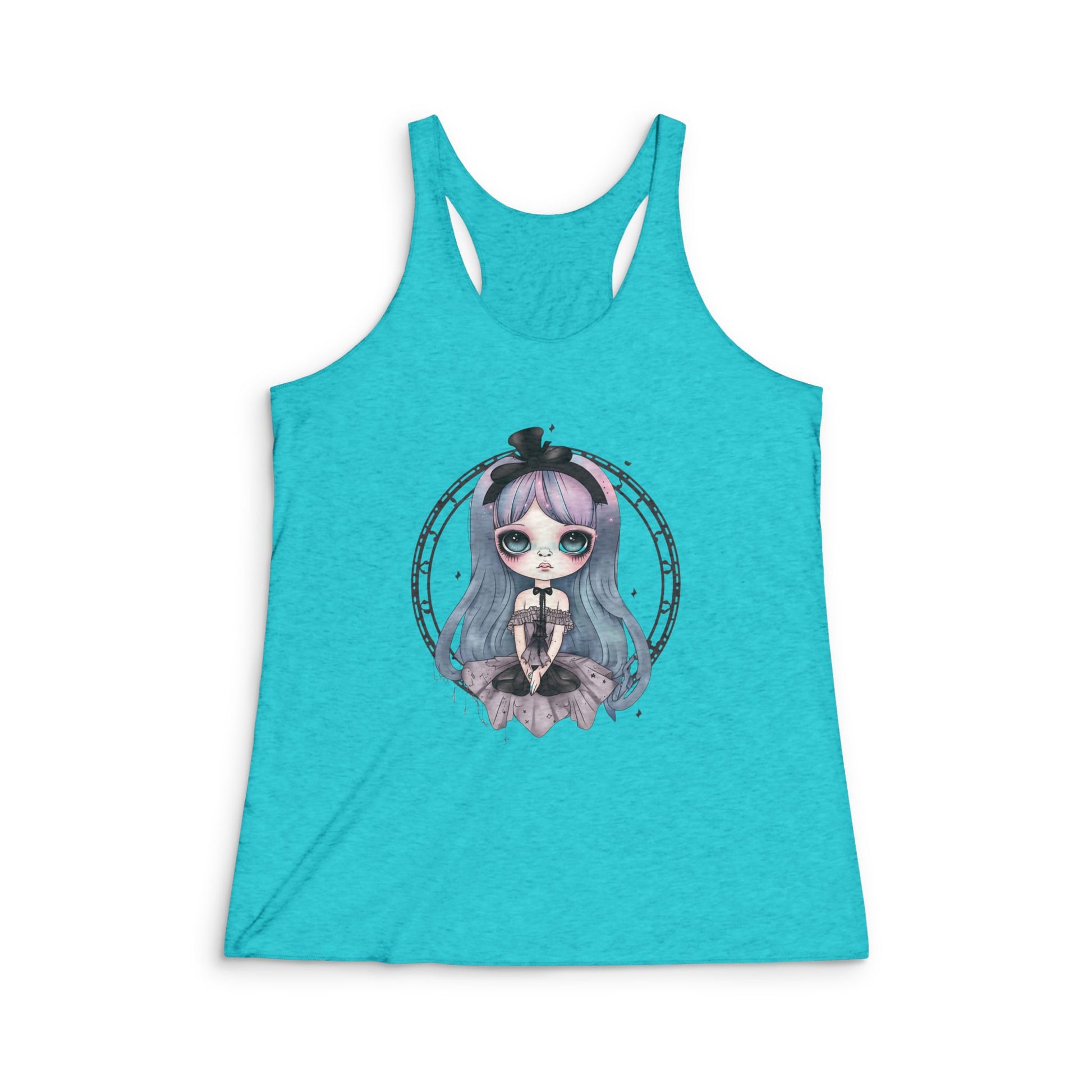 Pastel goth tank top - alternative fashion featuring soft design and inclusive sizing S-5XL