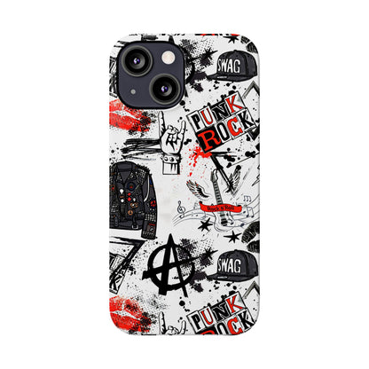 Funda de teléfono punk rock
