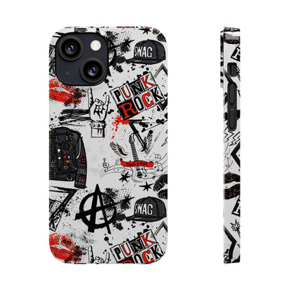 Funda de teléfono punk rock