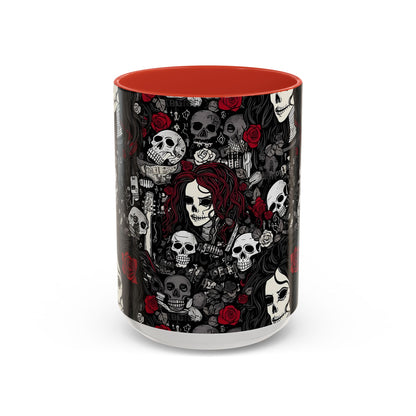 Taza de café con acento punk (11 y 15 oz) 