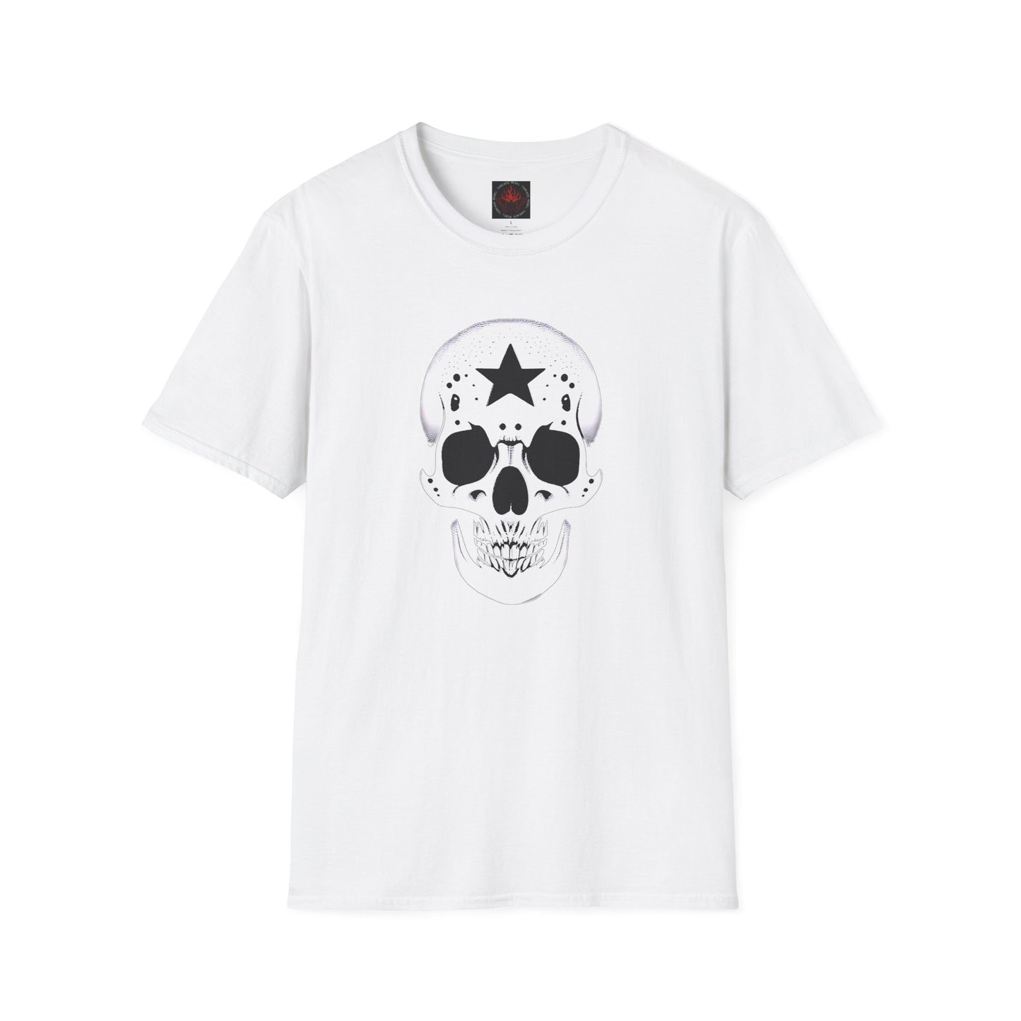 Vintage Inspired Skull & Stars Graphic Tee