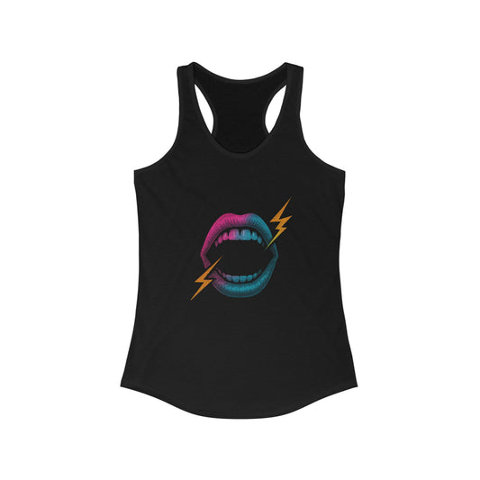 The Rock Collective Loudmouth Racerback Tank