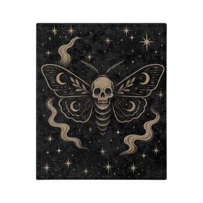 Manta de terciopelo Ghost Moth Dreams