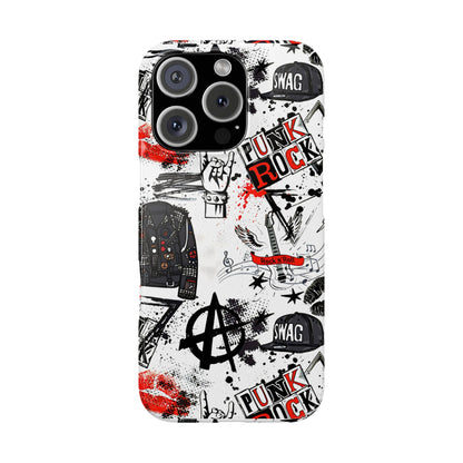 Funda de teléfono punk rock