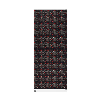 Gothic Holiday Christmas Gift Wrapping Paper