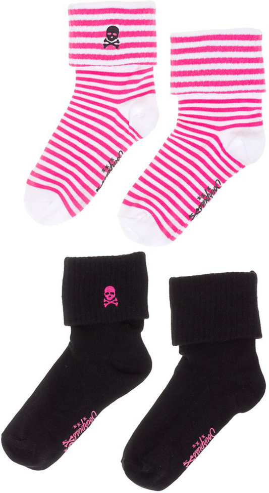 Socks - Sourpuss - Skull Set Of Two