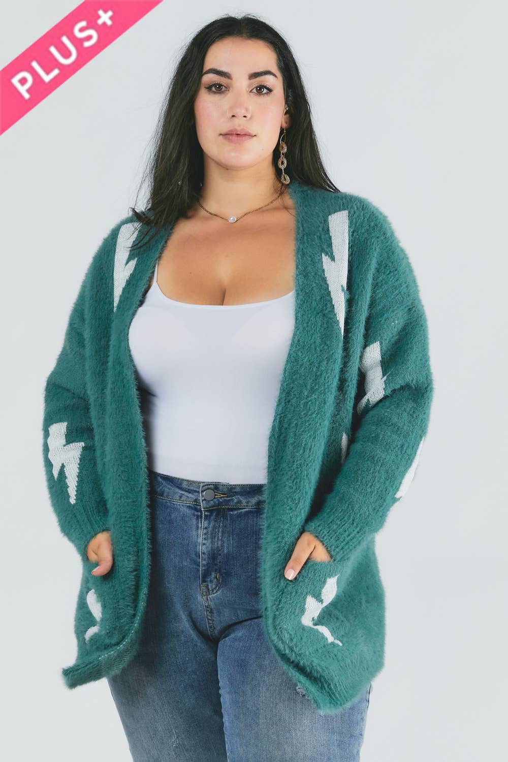 Ashveil Printed Longline Cardigan