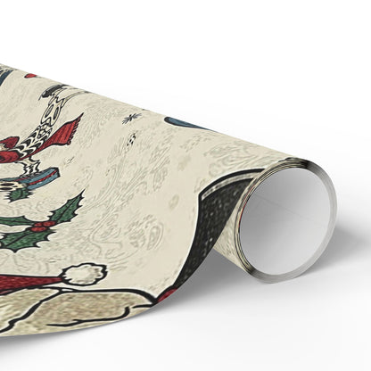Little Skulls Horror Holiday Wrapping Paper