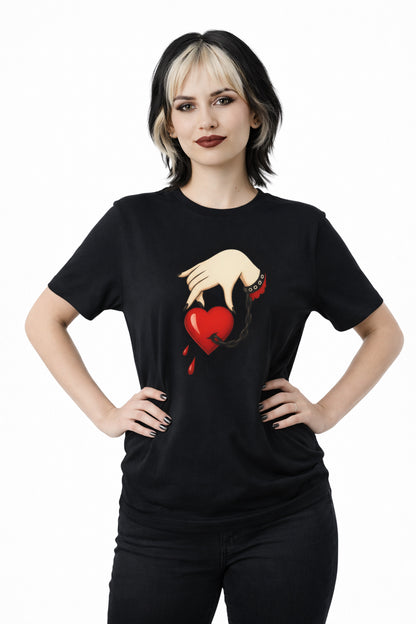 Chained Heart Graphic Tee