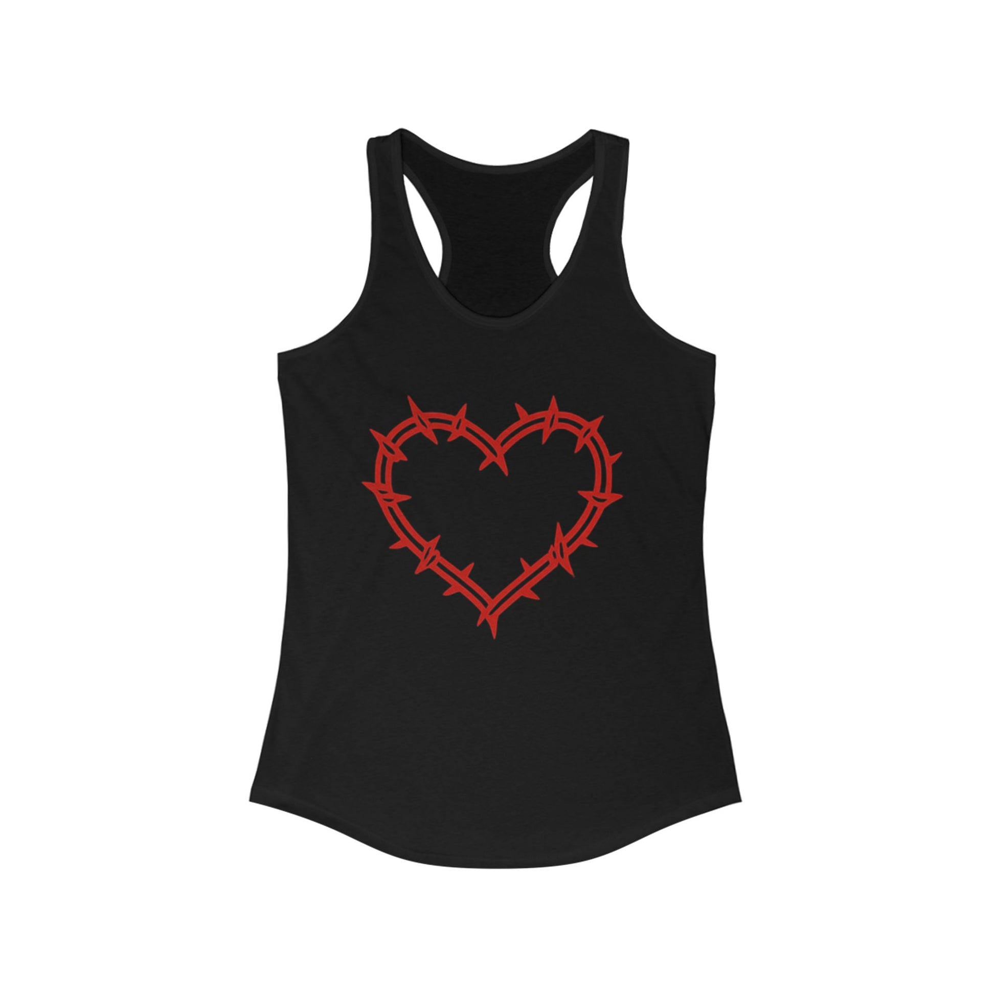 Crimson Chaos gothic tank top with punk design
Alternative fashion red tank top for rocker style
Edgy punk rock tank top in crimson color