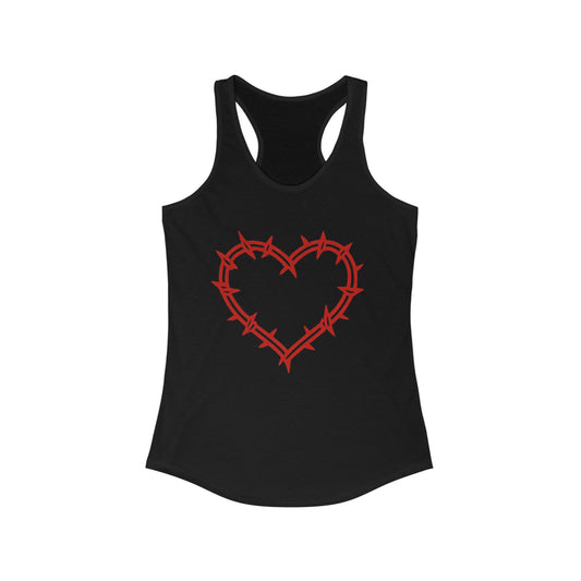 Crimson Chaos gothic tank top with punk design
Alternative fashion red tank top for rocker style
Edgy punk rock tank top in crimson color