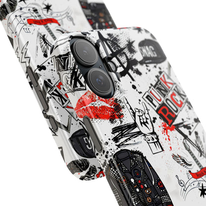 Funda de teléfono punk rock