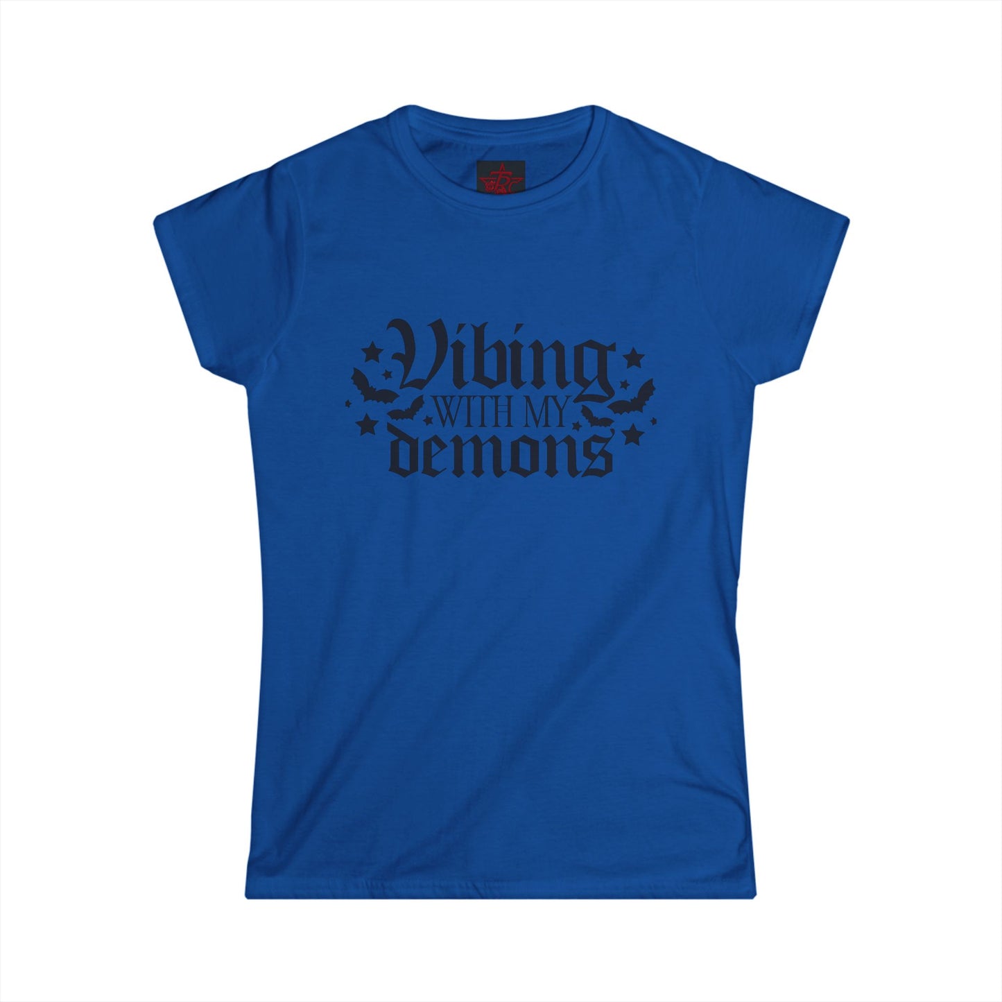 Vibing with My Demons Cotton Tee
