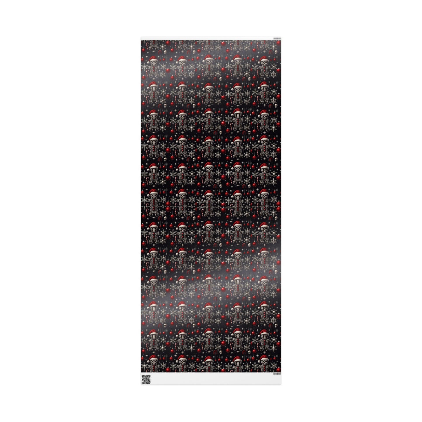 Gothic Holiday Christmas Gift Wrapping Paper