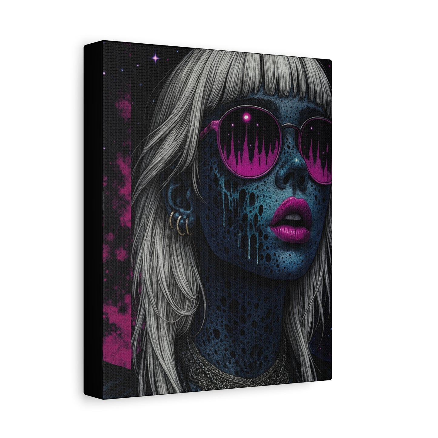 Neon Wonder Matte Canvas Wall Art (Stretched 1.25")