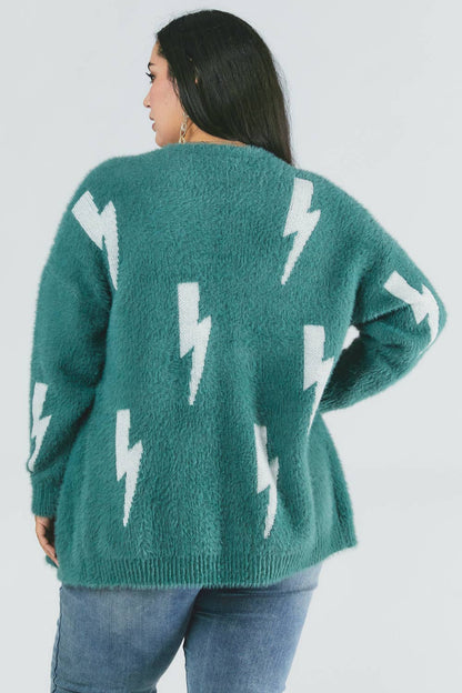 Cárdigan largo estampado Ashveil