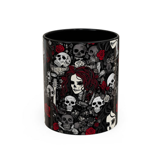 Punk Vibes Accent Coffee Mug (11, 15oz)