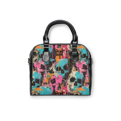 Noir Revival gothic handbag in grunge-inspired style
Alternative fashion gothic purse with structured silhouette
Edgy punk rock handbag with noir grunge design