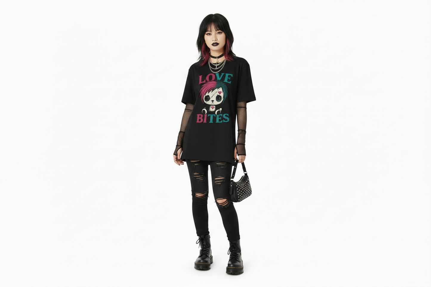 Love Bites Graphic Vampire Tee