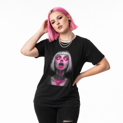 Neon Horror Graphic Tee