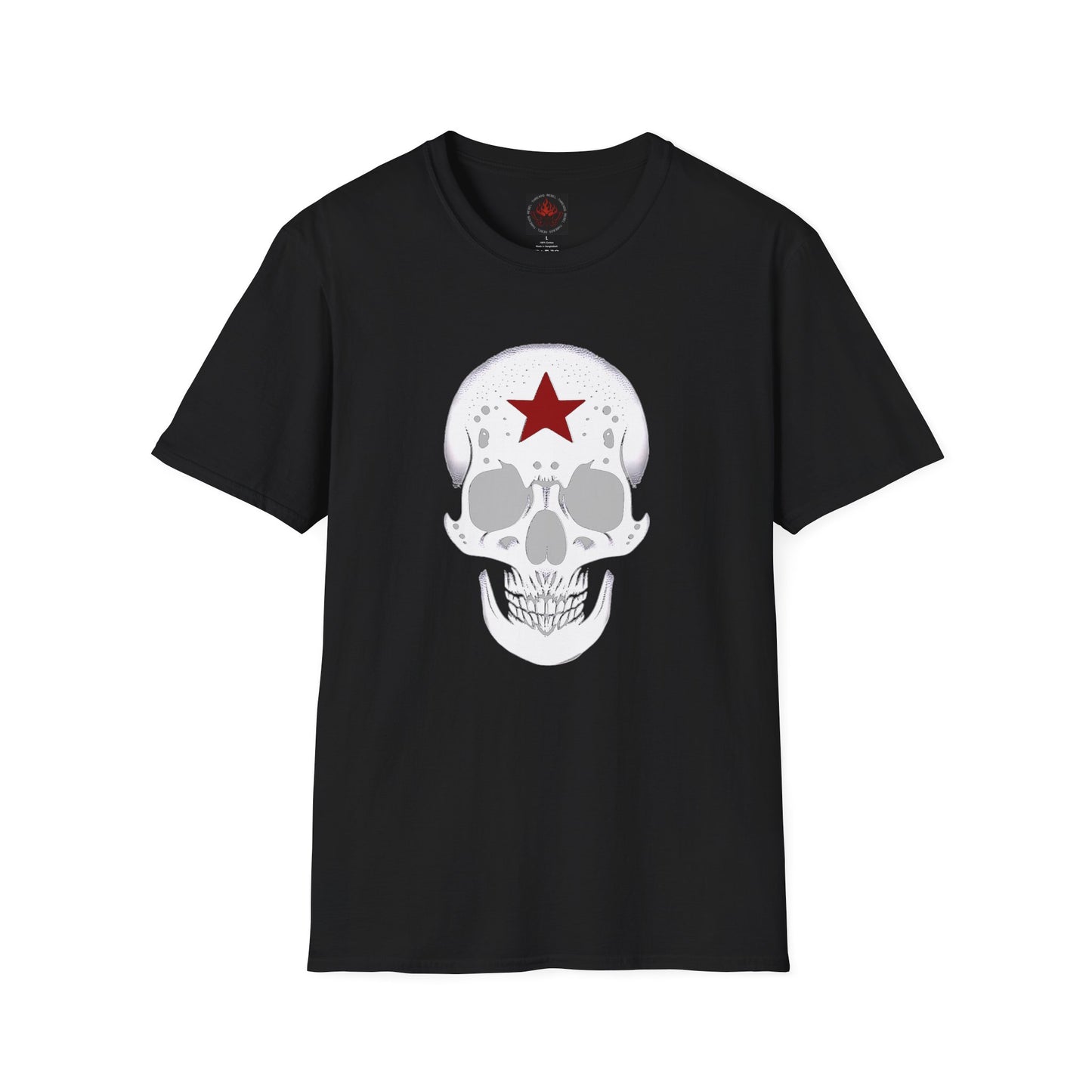 Vintage Inspired Skull & Stars Graphic Tee