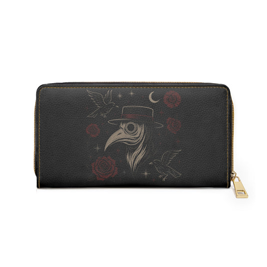 The Plague Doctor Wallet - In Black