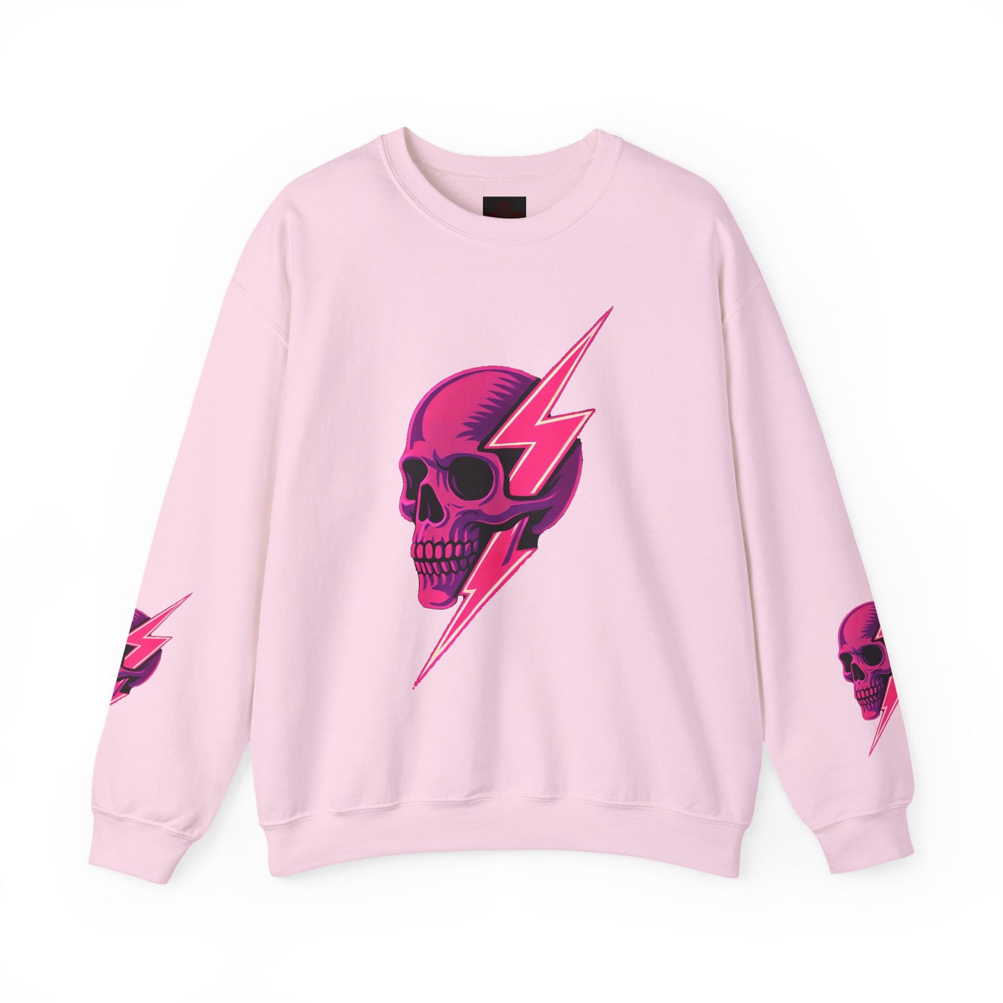 Edgy Skull & Lightning Sweatshirt