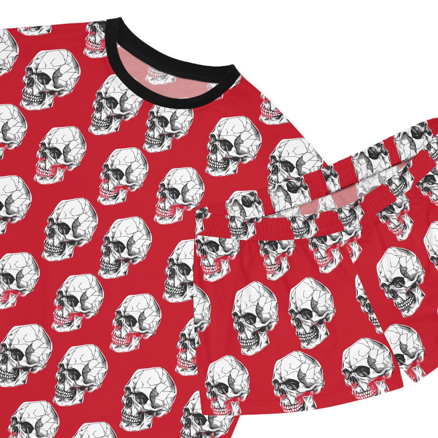 Rebel Skull Relaxed Women's Pajama Set