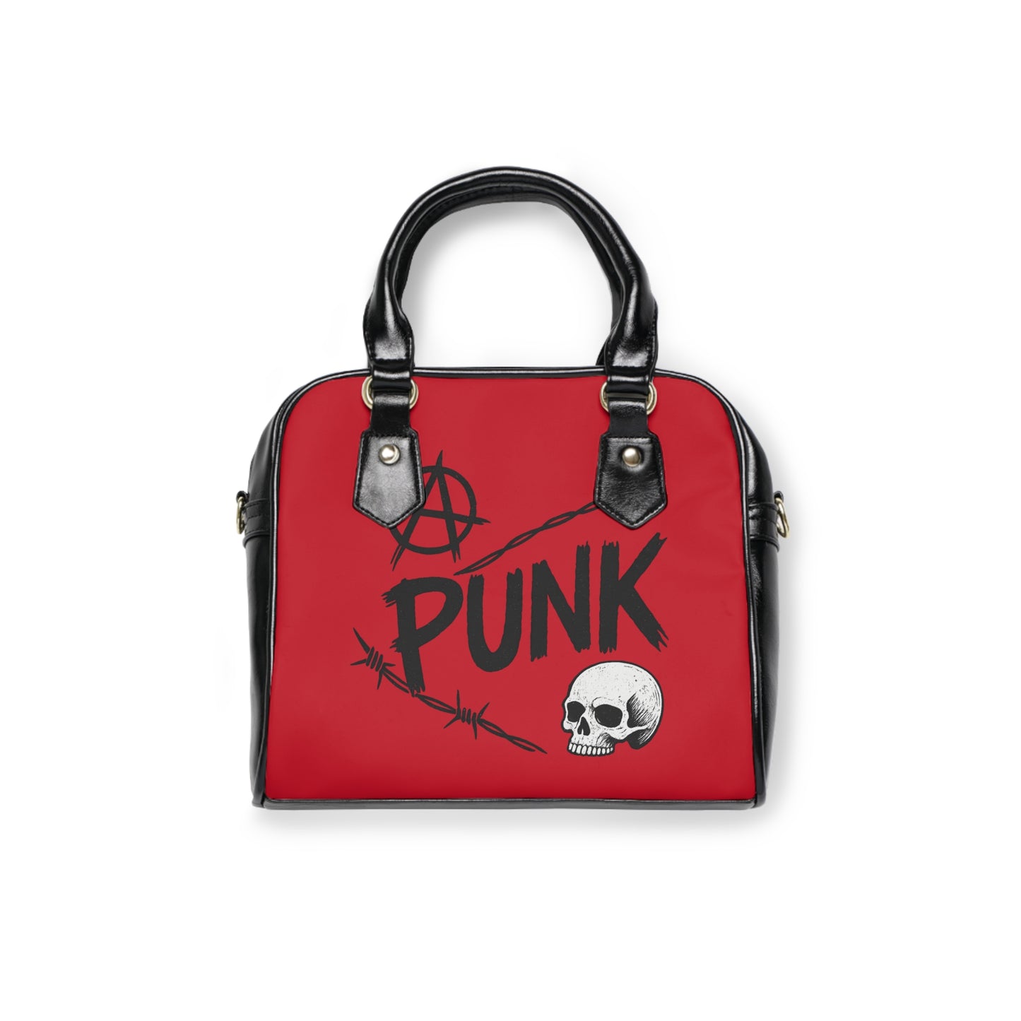The Red Rebel Look | Shoulder Handbag