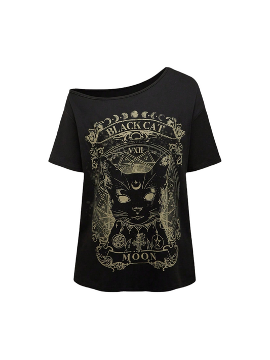 Midnight Moon Familiar Tee