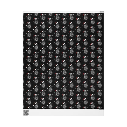 Hoe Hoe Hoe Ravens Christmas Gift Wrapping Paper
