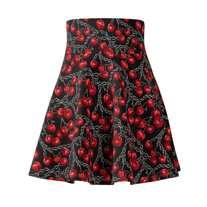 So Cherry Nice Woman's Alluringly Lush Skater Skirt