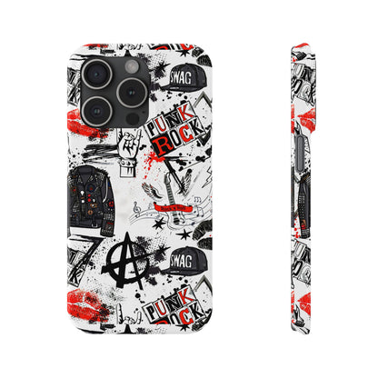 Funda de teléfono punk rock