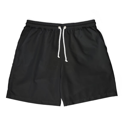 Midnight Riot swim shorts with gothic motif
Edgy punk rock swim trunks
Alternative fashion gothic swim shorts