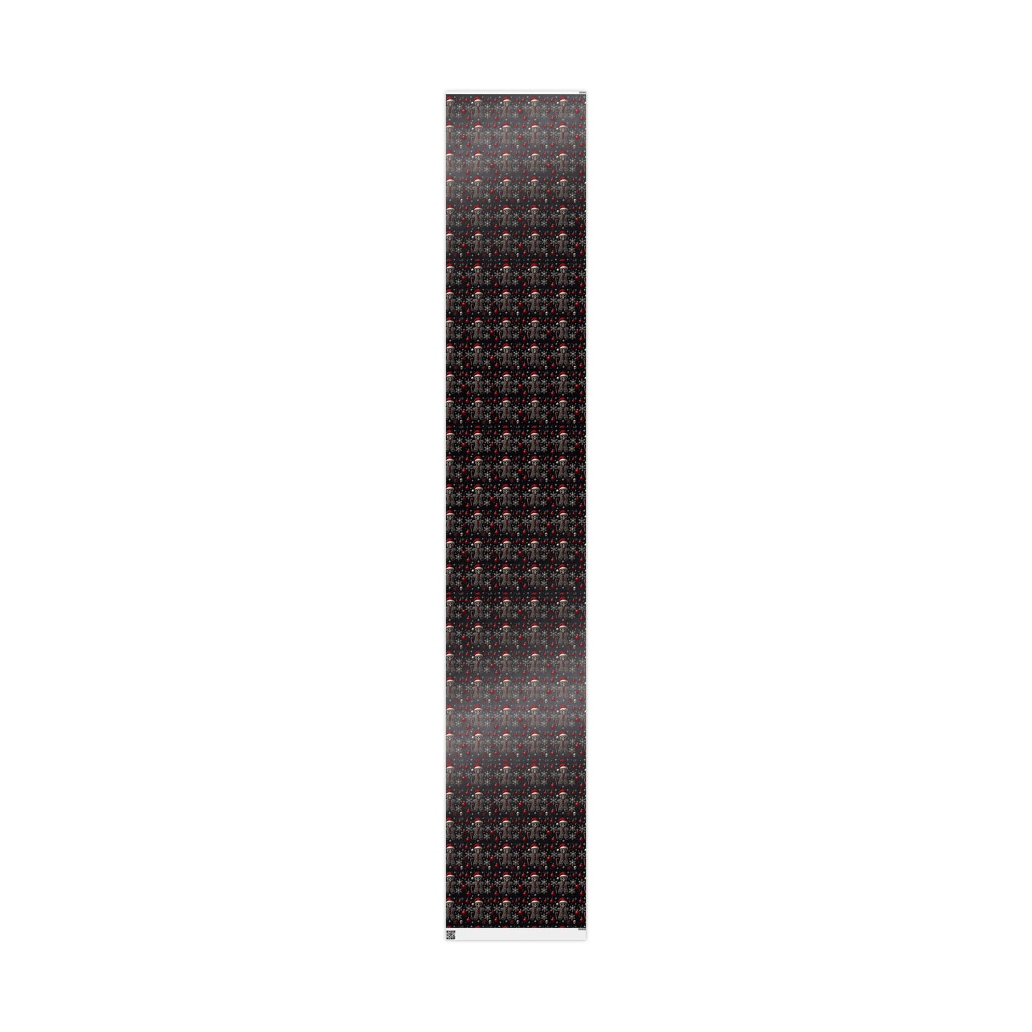 Gothic Holiday Christmas Gift Wrapping Paper
