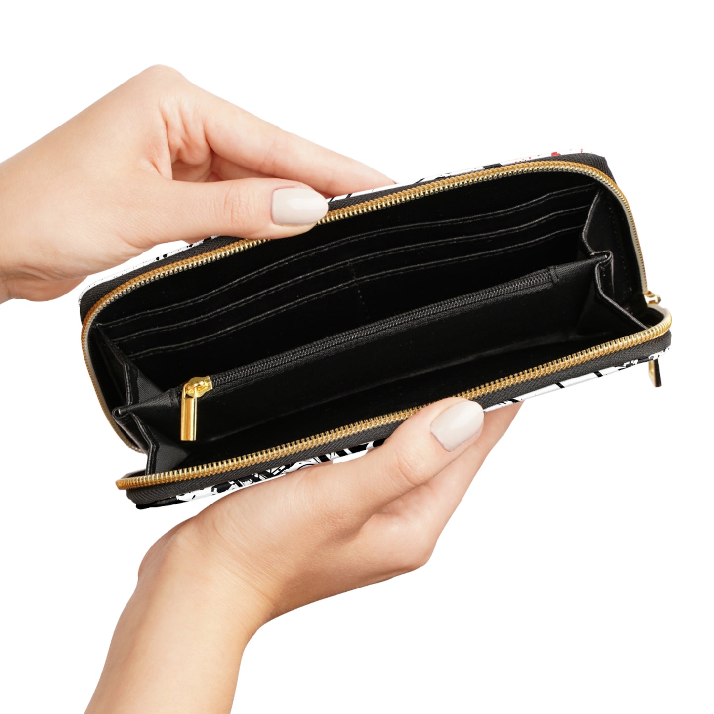 Punk Rock Zipper Wallet