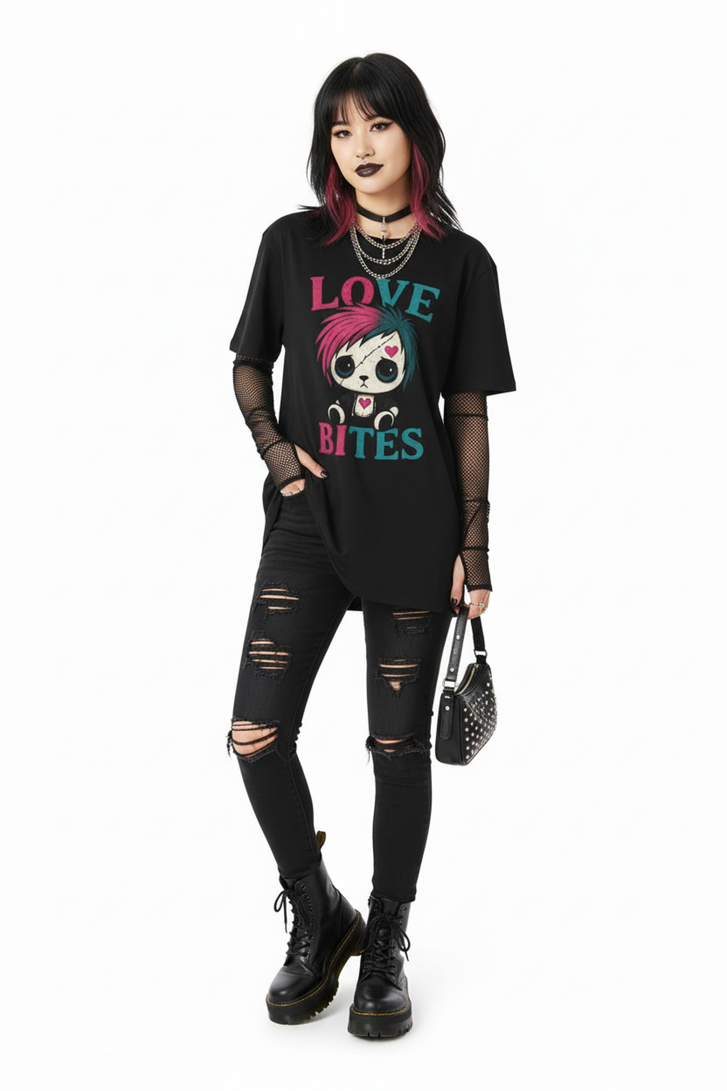 Love Bites Graphic Vampire Tee