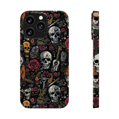 Funda para teléfono Pink Rock N Rose