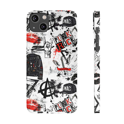 Funda de teléfono punk rock