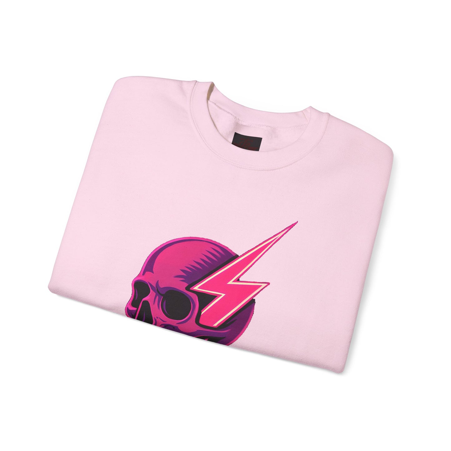 Edgy Skull & Lightning Sweatshirt