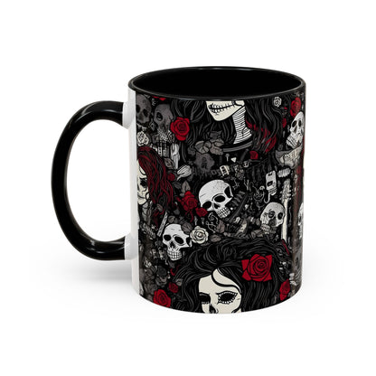 Taza de café con acento punk (11 y 15 oz) 