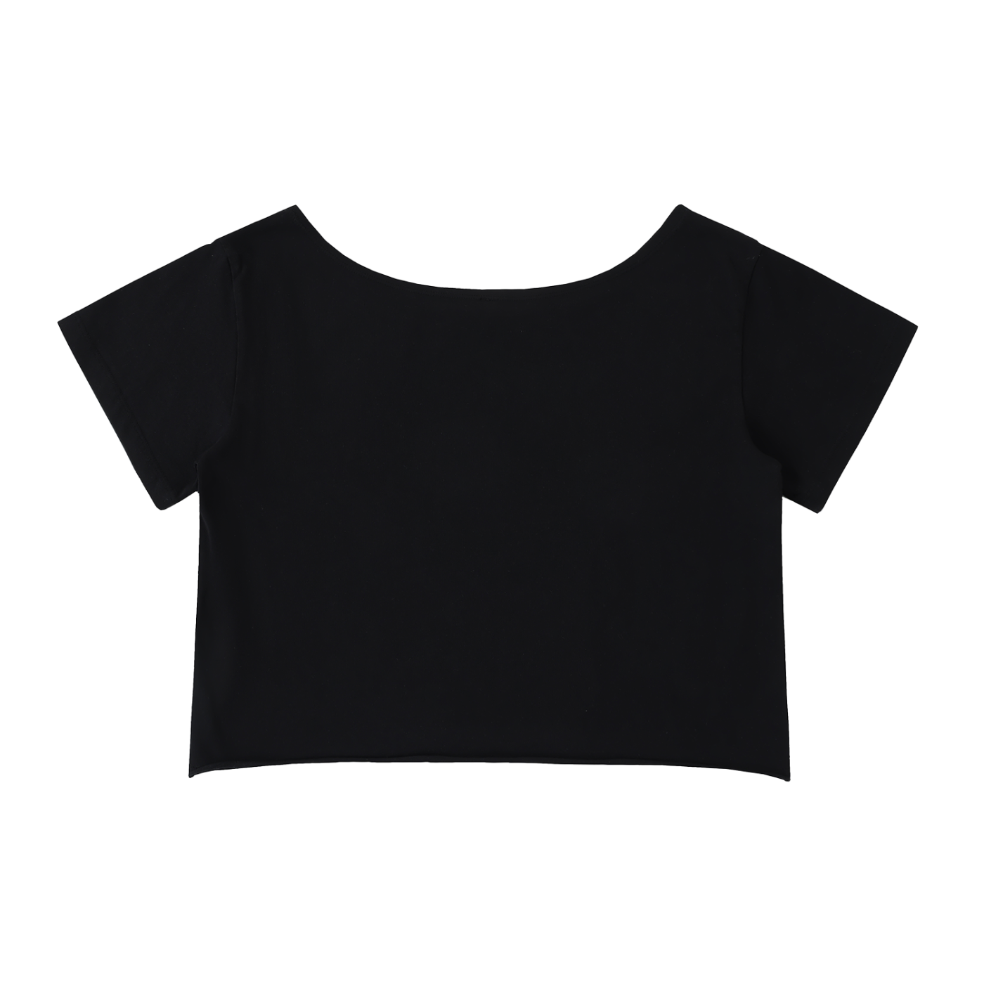 Ashen Off-Shoulder gothic t-shirt in black cotton
Alternative fashion off-shoulder tee with rolled hem
Edgy punk rock off-shoulder top for women
