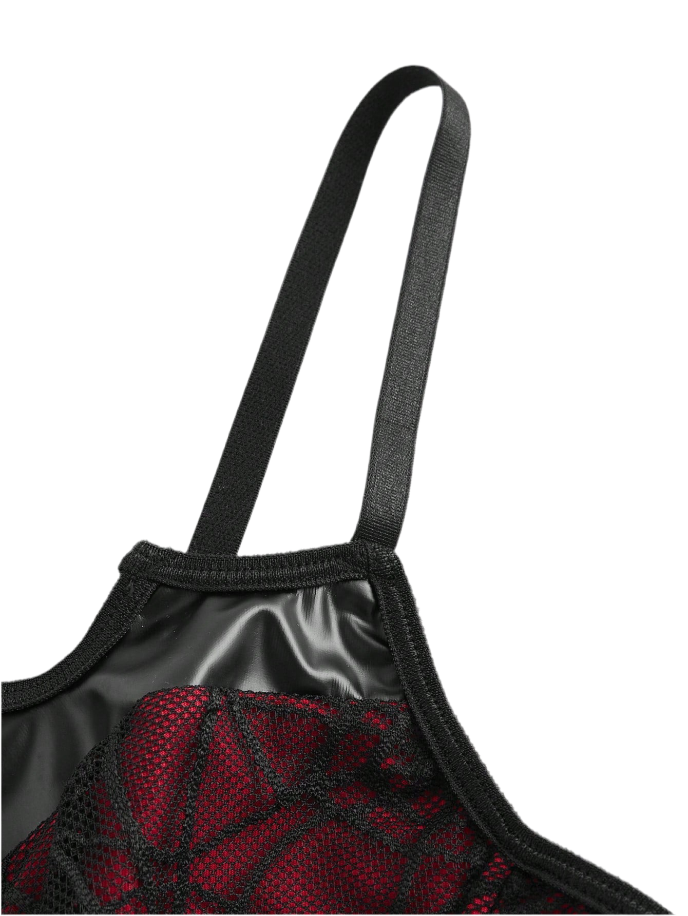 Midnight Web Bat Lace Corset