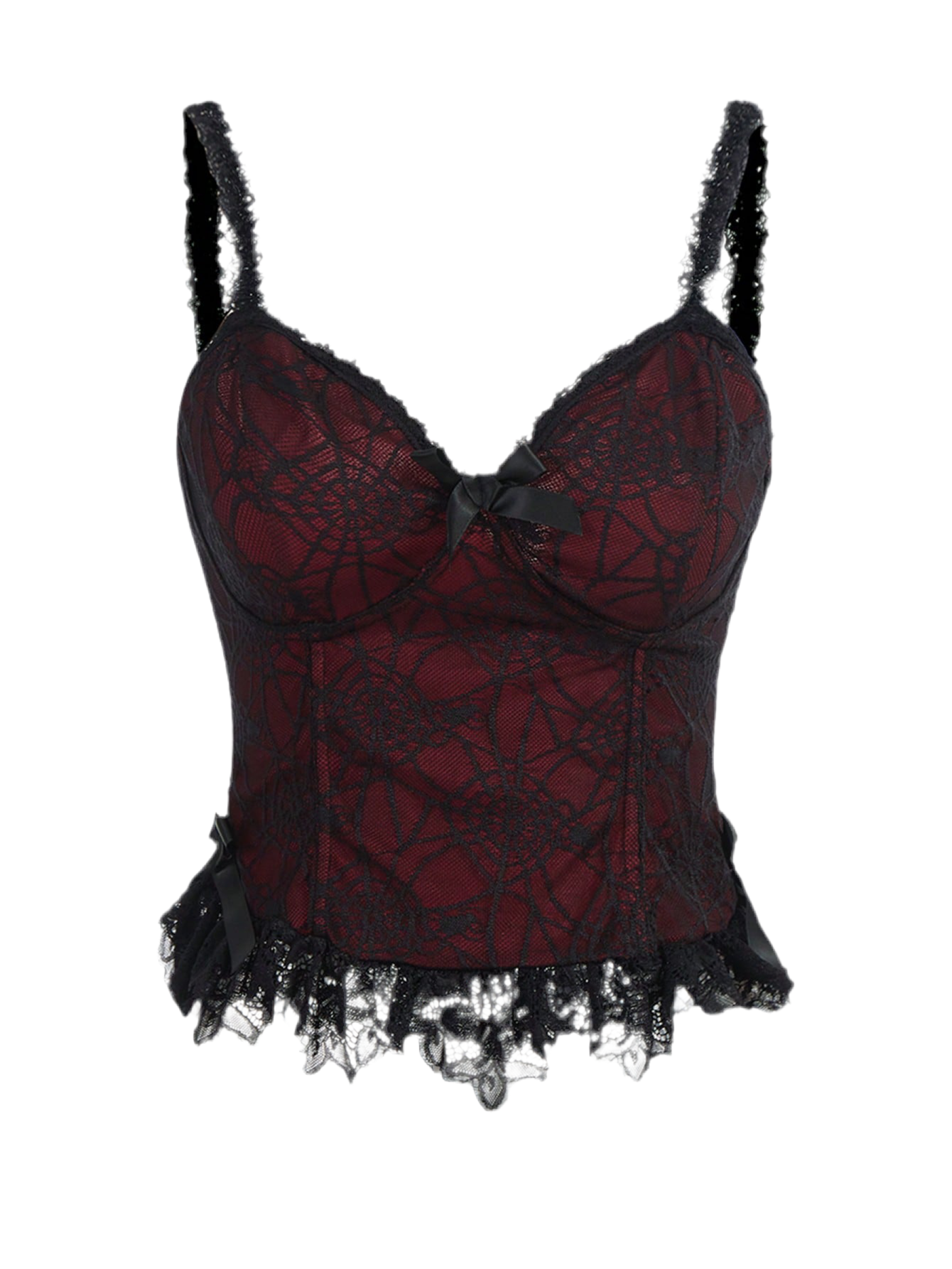 Gothic Queen Lace Halter