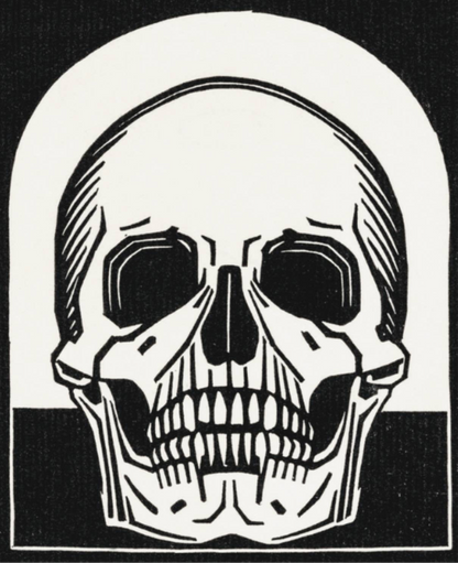 Espejo compacto "Memento Mori" de Julie De Graag